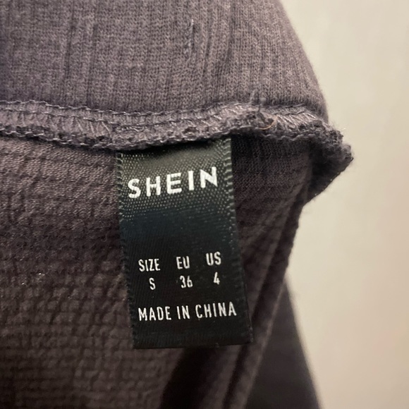 Grey Shein Pencil Skirt Sz 4 - Picture 4 of 4